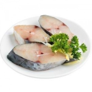 渔港 冷冻渤海鲅鱼段 马鲛鱼段 400g 6-8段 *12件