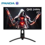 PANDA 熊猫 PG27QA5 27英寸升降式TN显示器（2K、144Hz、1ms、FreeSync、99%sRGB）