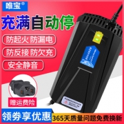 唯宝旗舰店 电动车电瓶智能充电器 券后￥12.8