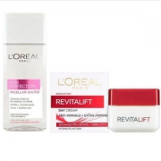 L'OREAL PARIS 巴黎欧莱雅 复颜抗皱套装（日霜50ml+卸妆水200ml） €8.46