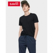 Baleno 班尼路 88902284 男士 纯色T恤 *3件 75.8元包邮（买3免1，合25.27元/件）