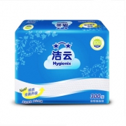 1日0点：洁云 家用平板纸 300张*20包 *2件 129.85元包邮（前15分钟，合64.93元/件）
