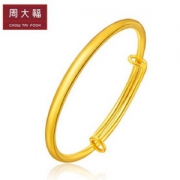 CHOW TAI FOOK 周大福 F180473儿童足金黄金手镯 8.70g