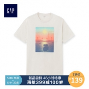 Gap 纯棉短袖T恤 新品尝鲜7折优惠151元