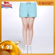 Lonsdale 龙狮戴尔 21524446001 女士运动阔腿短裤 59元包邮（需用券）