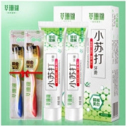 祛口臭小苏打牙膏 2支360g 19.9元包邮（需用券）