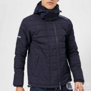 限M码，Superdry 极度干燥 Quilt Athletic Windcheater 男士连帽夹棉保暖夹克 Prime会员凑单免费直邮含税