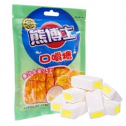 限地区：徐福记 熊博士 口嚼糖 葡萄/桔子味 60g *16件