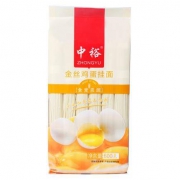 凑单品：中裕 金丝鸡蛋挂面 600g