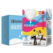 限地区、88VIP： Lacheer 兰雀 原味常温酸牛奶 200g*24盒