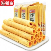 福娃 七层手工鸡蛋卷量贩实惠包 384g 两口味