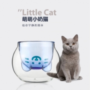 tomic 特美刻 双层猫头玻璃杯 100ml69元包邮（需用券）