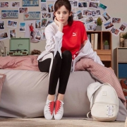 娜扎同款，2019新品 Puma 彪马 Basket Crush 女子爱心板鞋 $55