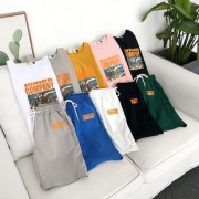 夏季新款无袖T恤短裤套装男韩版潮流 券后￥129