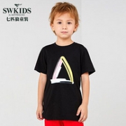 七匹狼 Swkids 儿童 纯棉 T恤