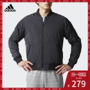 阿迪达斯（adidas） 运动型格 BQ5586 男款梭织夹克 279元