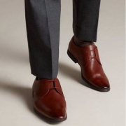 2色码全，Clarks 其乐 Bampton Walk 男士真皮正装鞋 2613542170
