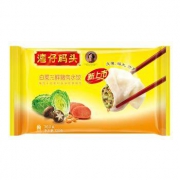 湾仔码头  速冻水饺 白菜三鲜猪肉口味 720g（36只）*7件