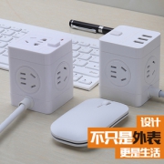 ANCHOR 海锚 HM-105 魔方插座转换器 一转五款 14.8元包邮（需用券）