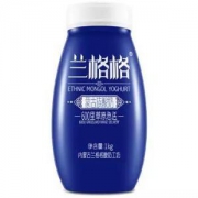 兰格格原味酸奶1kg*8件+黑酸奶200g*3瓶*4件