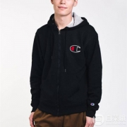 限尺码，Champion 冠军牌 Graphic Powerblend 男士连帽拉链卫衣GF91H Prime会员凑单免费直邮含税