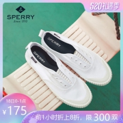 18日0点：SPERRY STS95586 女士一脚蹬帆布鞋 175元包邮（前1小时）