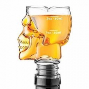 酒杯Final Touch Skull Jigger Stopper For Cocktail 98.75元+51.87元含税直邮约151元