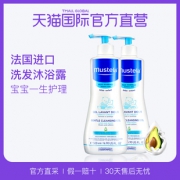 ￥66包邮 5日0点：Mustela 妙思乐 婴幼儿洗发沐浴露二合一 500ml