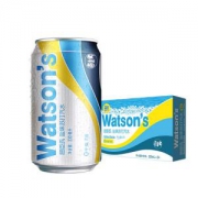 Watsons屈臣氏盐味苏打汽水330mlX28罐*28件