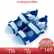 Kappa 男女童 魔术贴超轻运动凉鞋 129元520价 平常199元