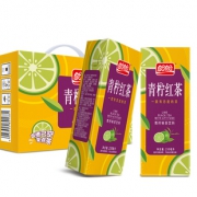 盼盼 青柠红茶果汁饮料 250ml*16盒装 19.9元包邮