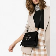 JW Anderson Disc 女士单肩圆环鼻钉包 3色