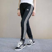 限尺码： adidas 阿迪达斯 BQ1113 女子针织长裤