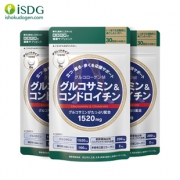 关晓彤代言 日本进口 ISDG 氨糖软骨素钙片 240粒*3袋 218元包邮