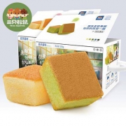 三只松鼠 戚风蛋糕 520g/箱