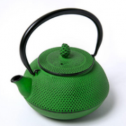 OIGEN 及源铸造 南部铁器系列茶壶 0.6L 草绿色