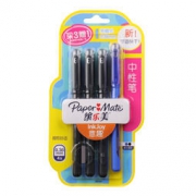 Paper Mate 缤乐美 P2 中性笔 0.38mm 4支 *5件 90元包邮（5件6折，合18元/件）
