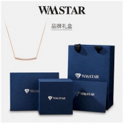 WMSTAR 925纯银 微笑项链 78元包邮（需用券）