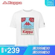 Kappa卡帕 男款运动短袖 239元8折优惠