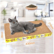 pvy 瓦楞纸猫抓板 送猫薄荷 2.8元包邮（需用券）