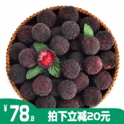 雪人兄弟 浮宫杨梅 3斤 68.8元包邮（双重优惠）