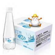 天地精华苏打水410ml*15瓶饮料批发整箱饮用水无糖无汽弱碱性水