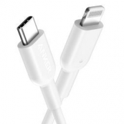 ANKER 安克 PowerLine Ⅱ USB-C to Lightning MFi认证 数据线 0.9米 59元