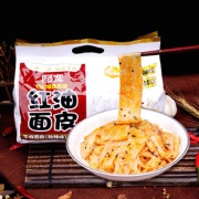 阿宽 四川白家红油面皮 4包*105g  券后12.9元包邮