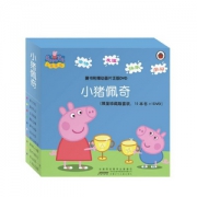 小猪佩奇 中英双语图画书（第一辑）全10册 赠动画片DVD1张