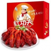 红功夫 麻辣小龙虾 4-6钱 35-50只 净虾1.8kg *3件 93.7元（合31.23元/件）