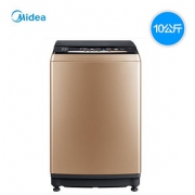 美的10KG公斤全自动洗衣机 智能家用变频快净波轮MB100V50WDQCJ