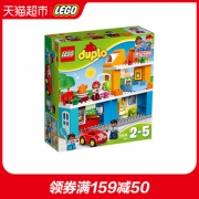 88VIP：LEGO 乐高 得宝系列 10835 温馨家庭 224.55元包邮（需用券）