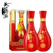 黄鹤楼酒 生态原浆15 兼香型白酒 42度 500ml*2瓶 337元包邮（需用券）