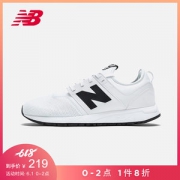 0点抢 New Balance 247 男女休闲跑步鞋 175.2元6.1前2小时8折后 吊牌价659元